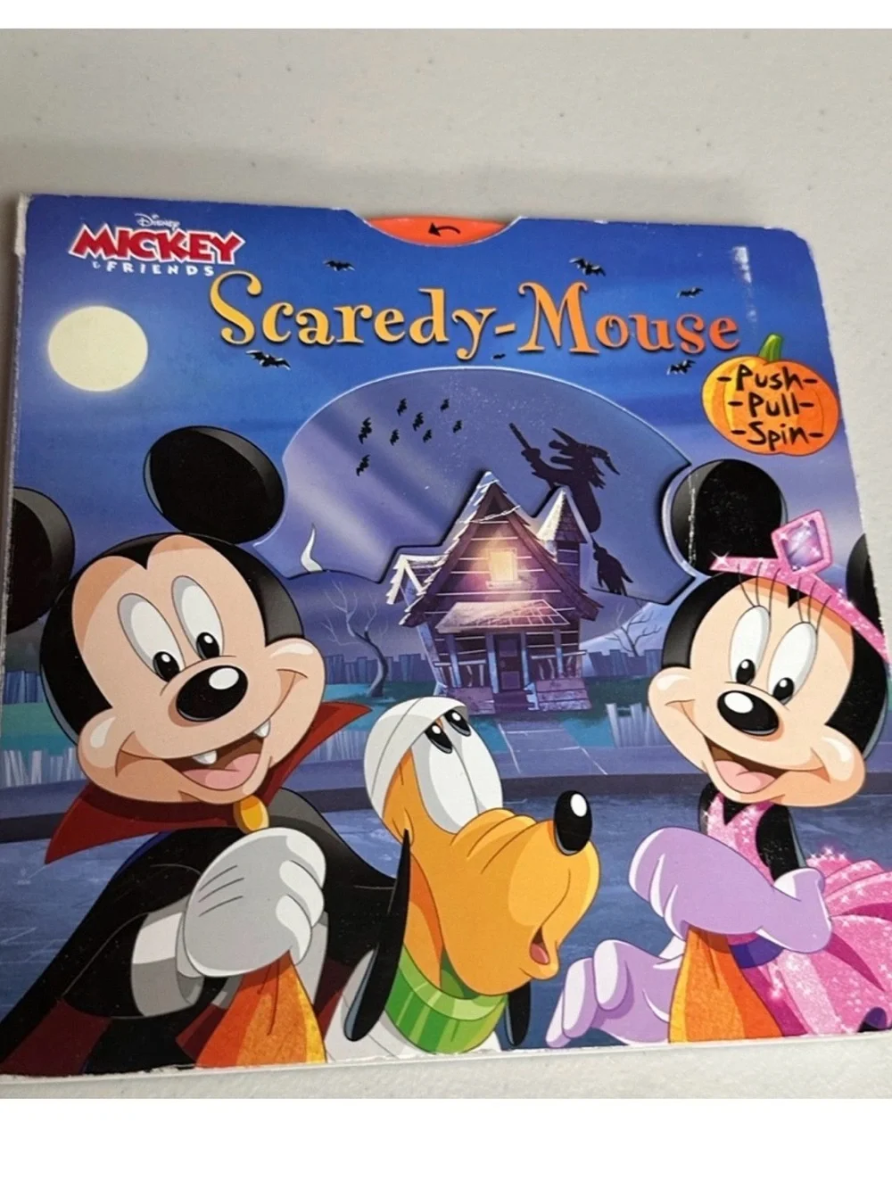 Disney Mickey Friends Scaredy-Mouse Halloween Board Book